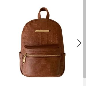 NEW Steve Madden BBailey Mini Backpack Purse W/ Wallet NWT Cognac